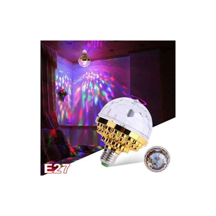 Lampara Led Giratoria Fiestas Nuevo Rgb Led 6w Discoteca Pro Rgb Rgb