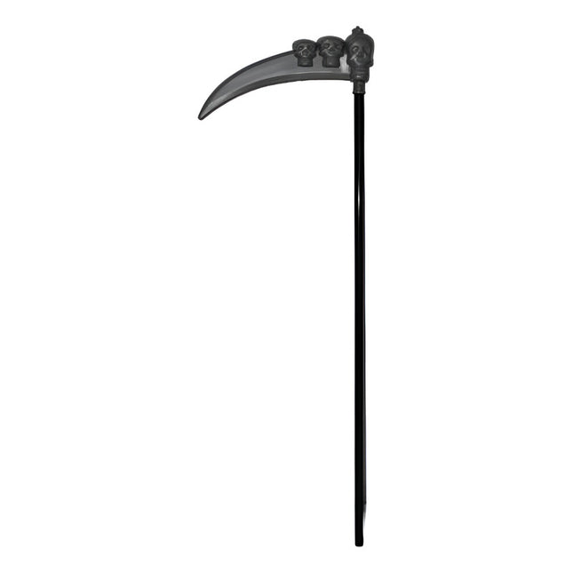 Hoz Halloween 95 Cm Color Gris Gris Oscuro