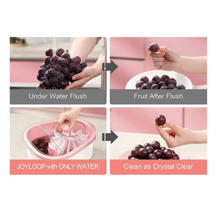 Limpiador De Frutas Y Vegetales Con Cepillo