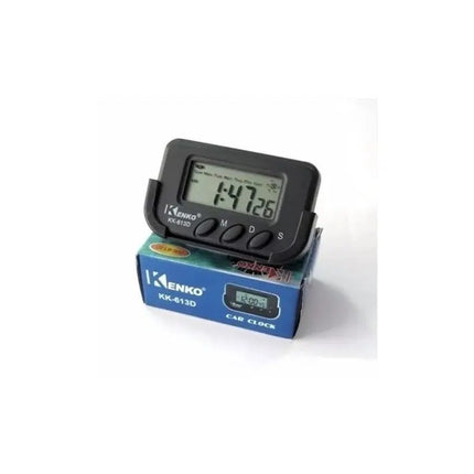Reloj Con Soporte Para Auto Kenko Kk-613d Negro