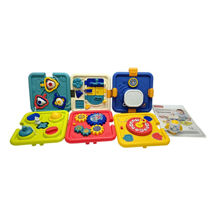 Didactico Bateria Para Bebé Con Luz Y Sonido, 3aa