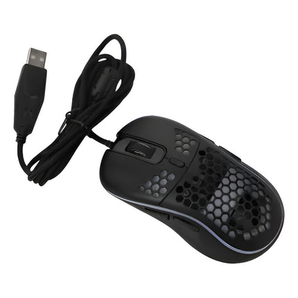 Mouse Gamer Con Cable 1.8 M Wb-919 Diseño Panal V