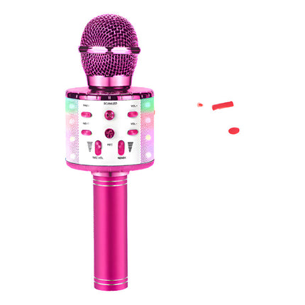 Microfono Karaoke C/ Parlante, Bt, Inalámbrico V