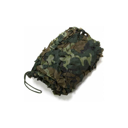 Toldo Malla Sombra Tela Oxford Verde Camuflado 3 X 3 M Verde Musgo