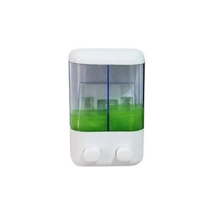 Dispensador Doble De Jabon Liquido Alcohol En Gel Sanitario N/a