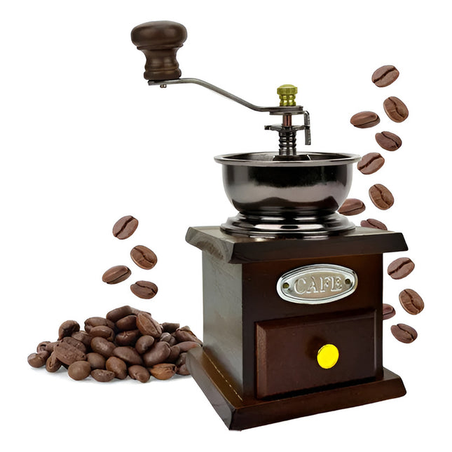 Molinillo De Café Manual Clásico Con Cajón V