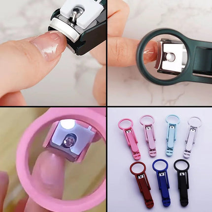 Corta Uñas Con Lupa Cortauñas Manicura Pedícura