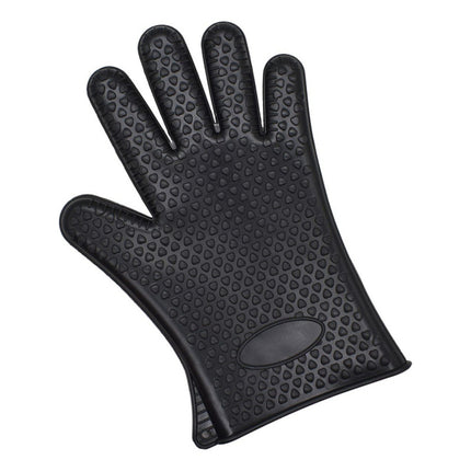 Guante De Silicona Para Horno 27cm Negro