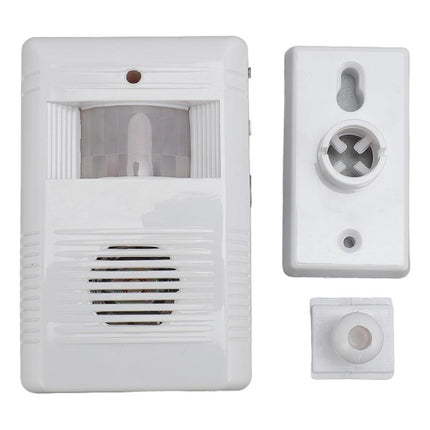 Avisador Puerta Timbre Sensor De Movimiento Blanco