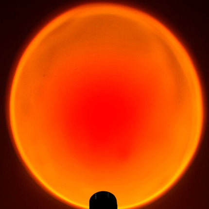 Lampara De Proyeccion Luz Puesta De Sol Roja Negro