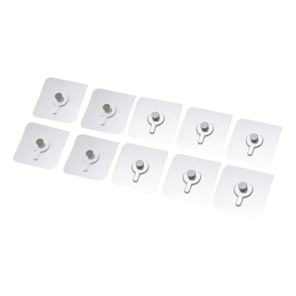 Gancho Adhesivo Tornillo Para Colgar 10 Unidades V