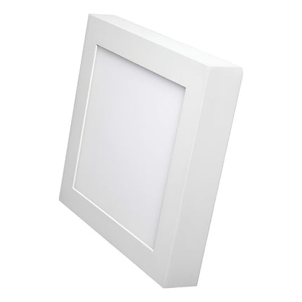 Panel Luz Led Ledstar 12w Cuadrado Luz Fría  Blanco
