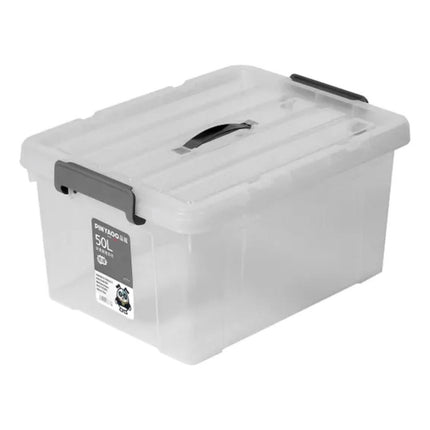 Caja Organizadora Multiuso Transparente De 50 L X