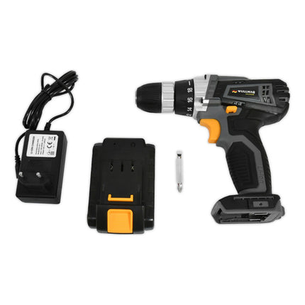 Taladro A Bateria 20v Wullmaq Ph3120-1 X