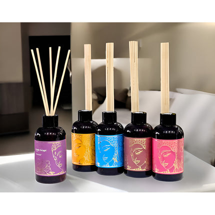 Difusor Aromanza 200 Ml Con Varitas  De Bamboo