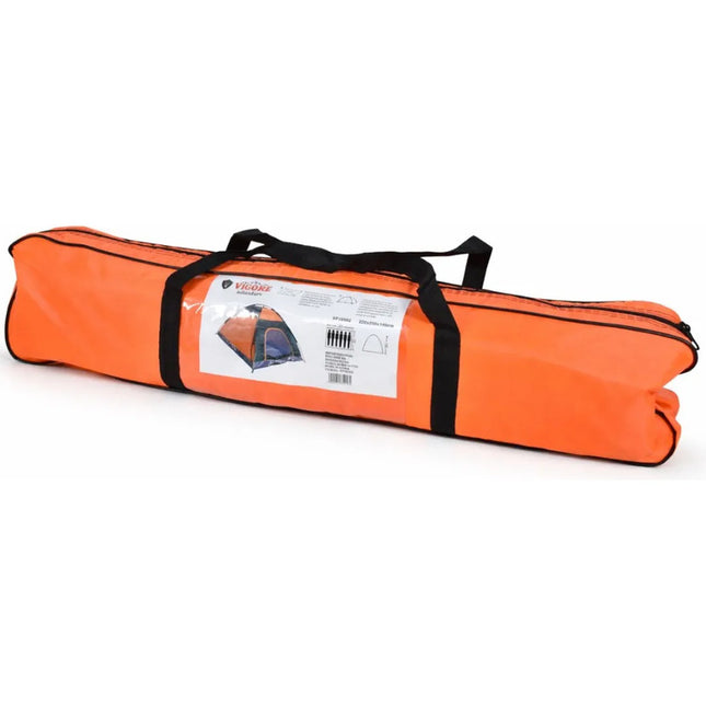 Carpa Iglú Vigore Para 6 Personas Sp38902 Verde Y Naraja