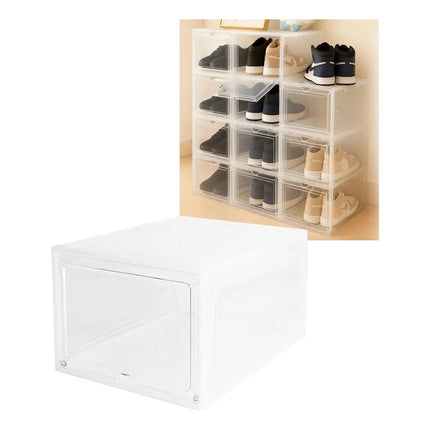 Organizador De Zapatos Individual Imantado Transparente Transparente