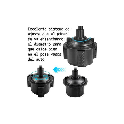 Soporte Celular Para Auto Brazo Que Se Monta En Posa Vaso