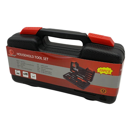 Valija De Herramientas Kit Completo X39 Piezas Negro