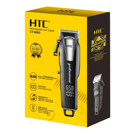 Corta Pelo Inalambrica Htc Ct-8083 Negro Negro