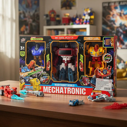 Robots Transformables X3 Unidades Ty372842b V
