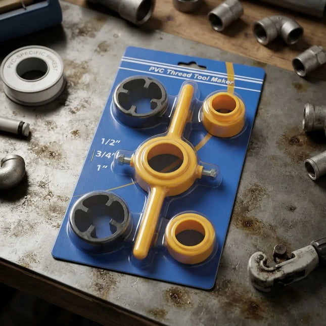 Set Terraja Manual Para Roscar Caños De Pvc