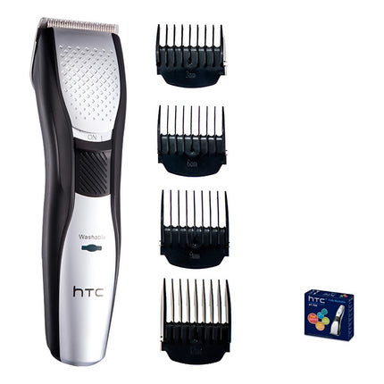 Cortapelo Inalambrica Htc At-729 Waterproof  Gris
