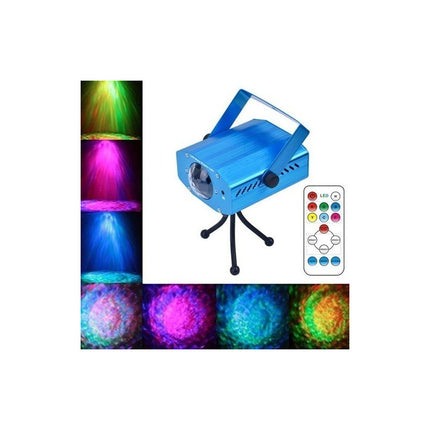 Mini Laser Multipunto Audioritmico Eefecto Agua + Control