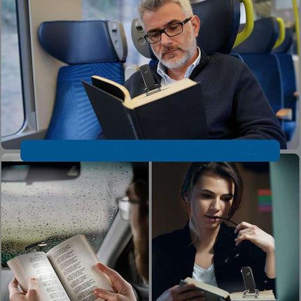 Lampara De Lectura Pinza Recargable