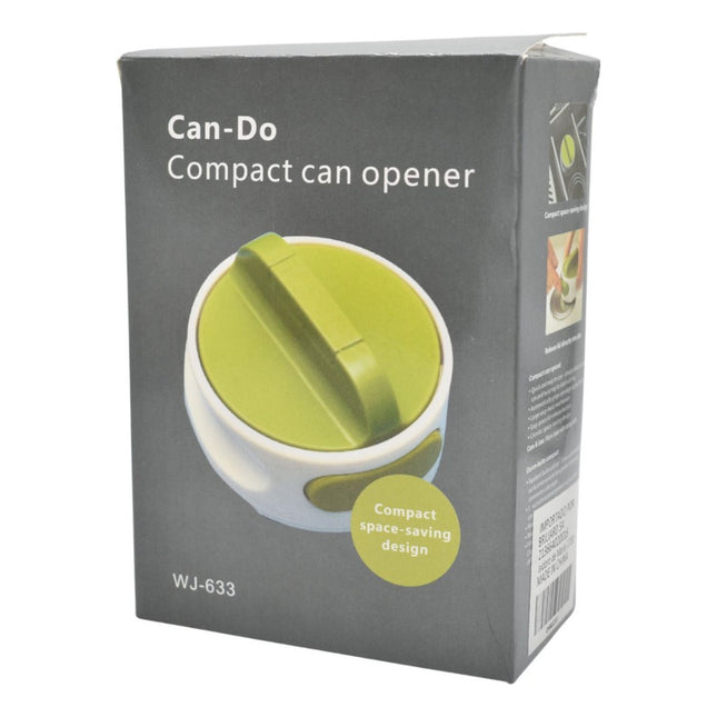 Abrelatas Manual Hoja De Acero Inoxidable 6.5cm. Verde