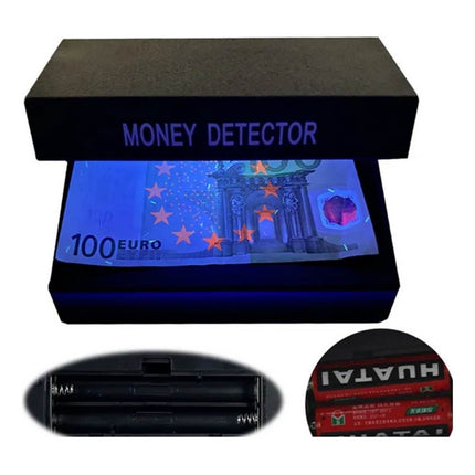 Detector De Billetes Para Mesa A Pilas Y Corriente