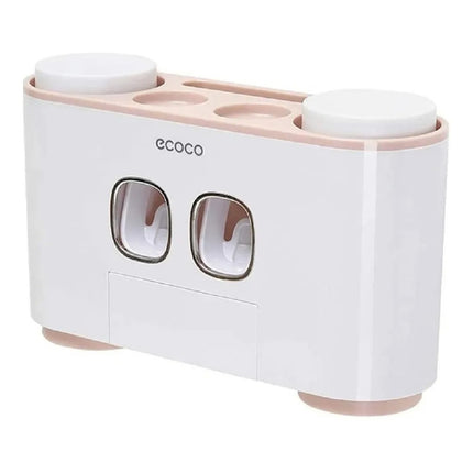 Dispensador De Pasta Automático Con Porta Cepillo Grande