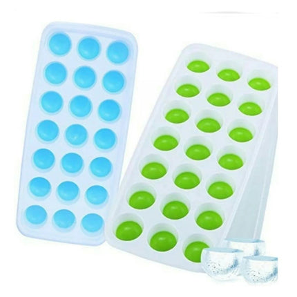 Molde Bombones Hielera Silicona 2 En 1 Hielo Ideal P/botella Negro