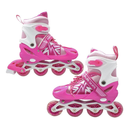 Patines Roller Ajustables Rosa 39-43 Sp38363 39 - 43 Rosa