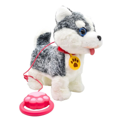Perro De Peluche Interactivo 25x26cm. Gris Ty364965 Gris