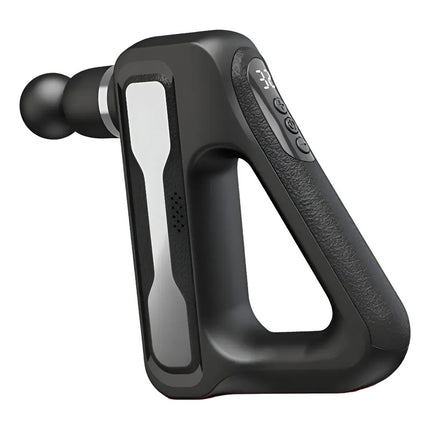 Pistola Masajes 3200 Rpm Máximas + 32 Vel.+8 Cab.+ Valija Negro