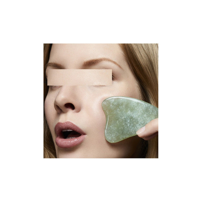 Piedra Jade Guasha Para Masaje Facial