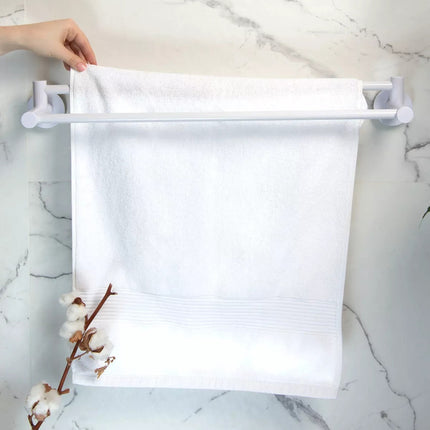 Toallero Doble Con Ventosa Para Pared