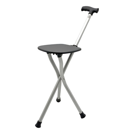Baston De Metal Con Asiento Medida: 86cm V