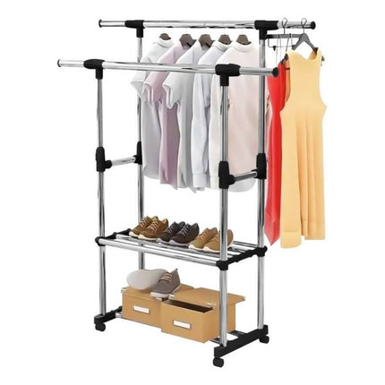 Perchero Organizador Extensible 8019-3 Gris