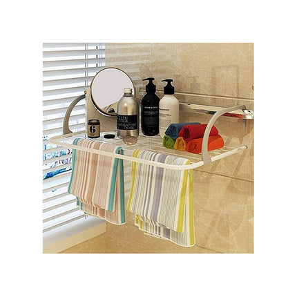 Tendedero Plegable  Para Balcón O Ventana 50 X 28 Cm Chico Blanco