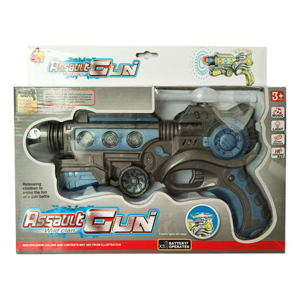 Pistola Infrarroja Con Luz Y Sonido 3aa, En Caja