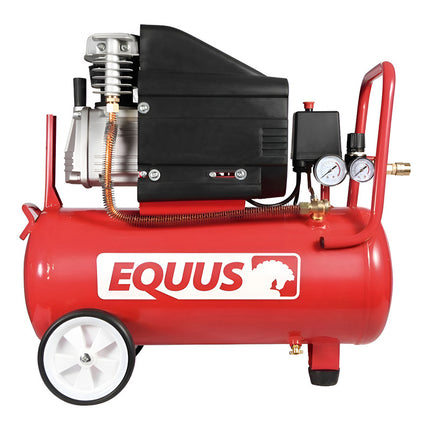 Compresor De Aire 2.5hp 50 Litros Equus Rojo