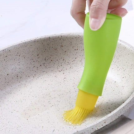 Botella Pincel Cepillo De Silicona Para Comida Pasteleria