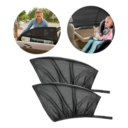 Mallas Parasol Para Ventanas Auto X 2 Unidades Pro