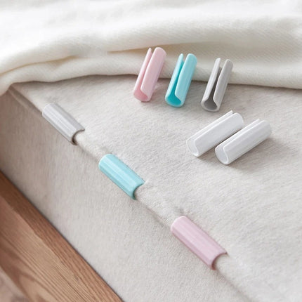 Pinzas De Plástico Antideslizantes Para Cama X 10 Unidades Varios