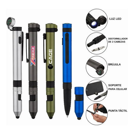 Lapciera Premiun 5 En 1 Completa Excelente Regalo Varios Azul