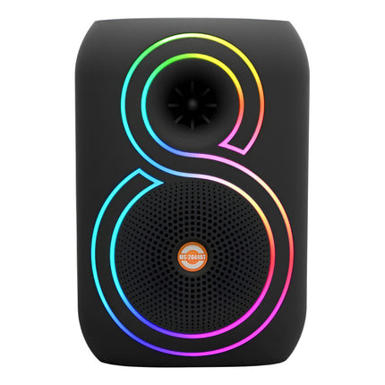 Parlante De 8'' Con Bluetooth Led Rgb Con Micrófono X
