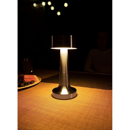 Lampara Led De Mesa Recargable Táctil  3w Blanco Frío