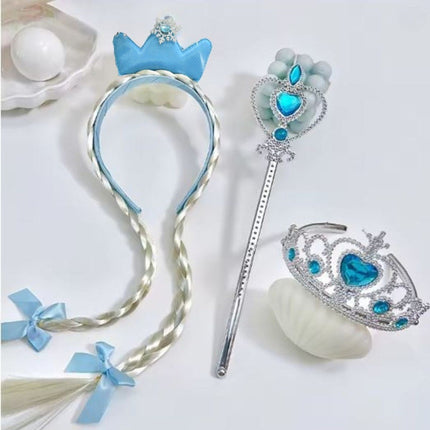 Set Infantil De Princesa 3pcs. Celeste